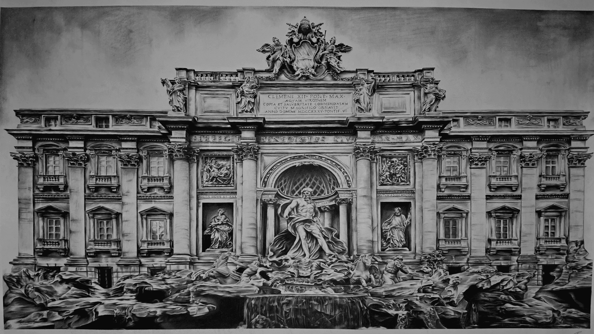 Trevi fountain