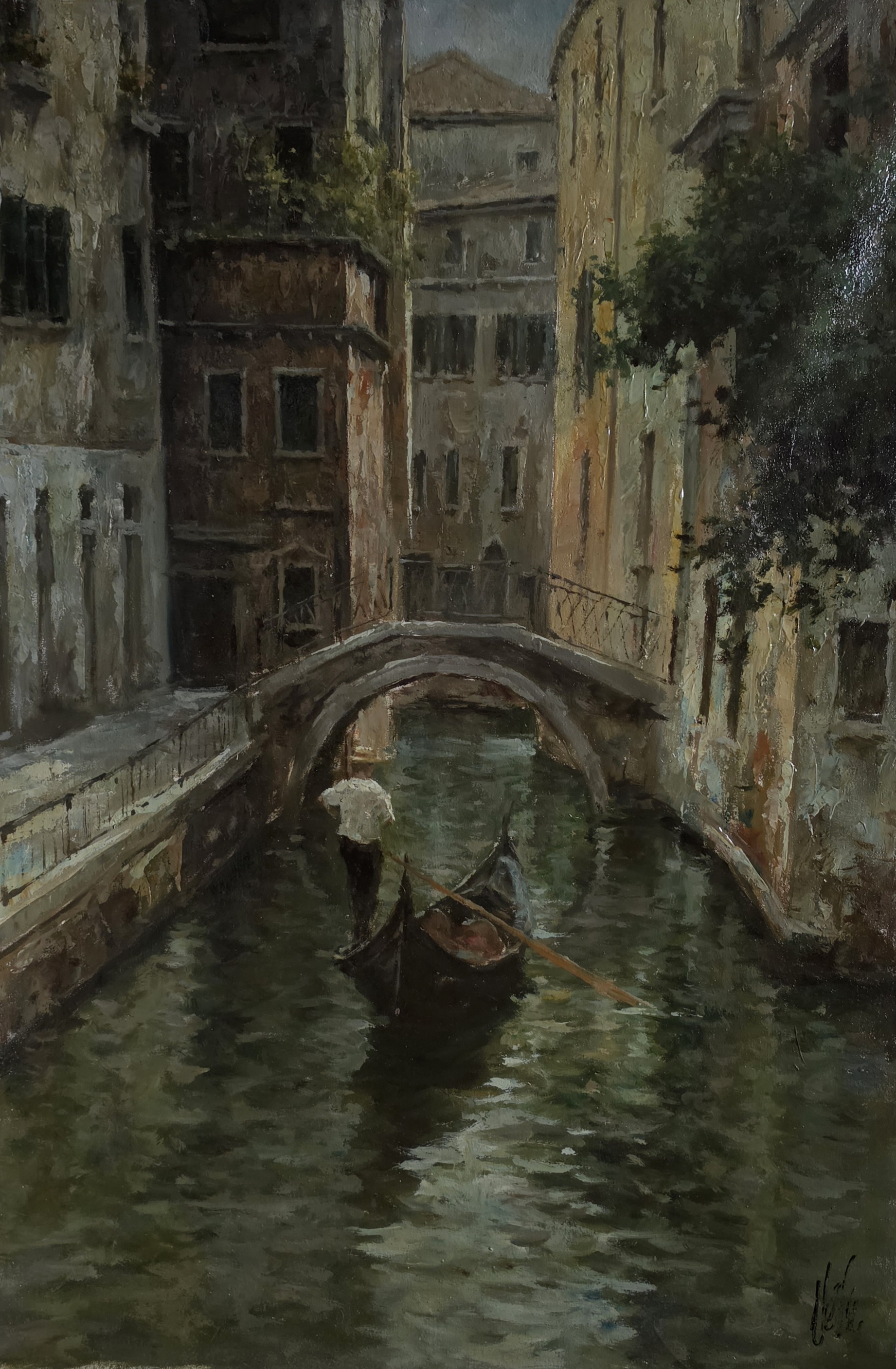 The quiet crossing.