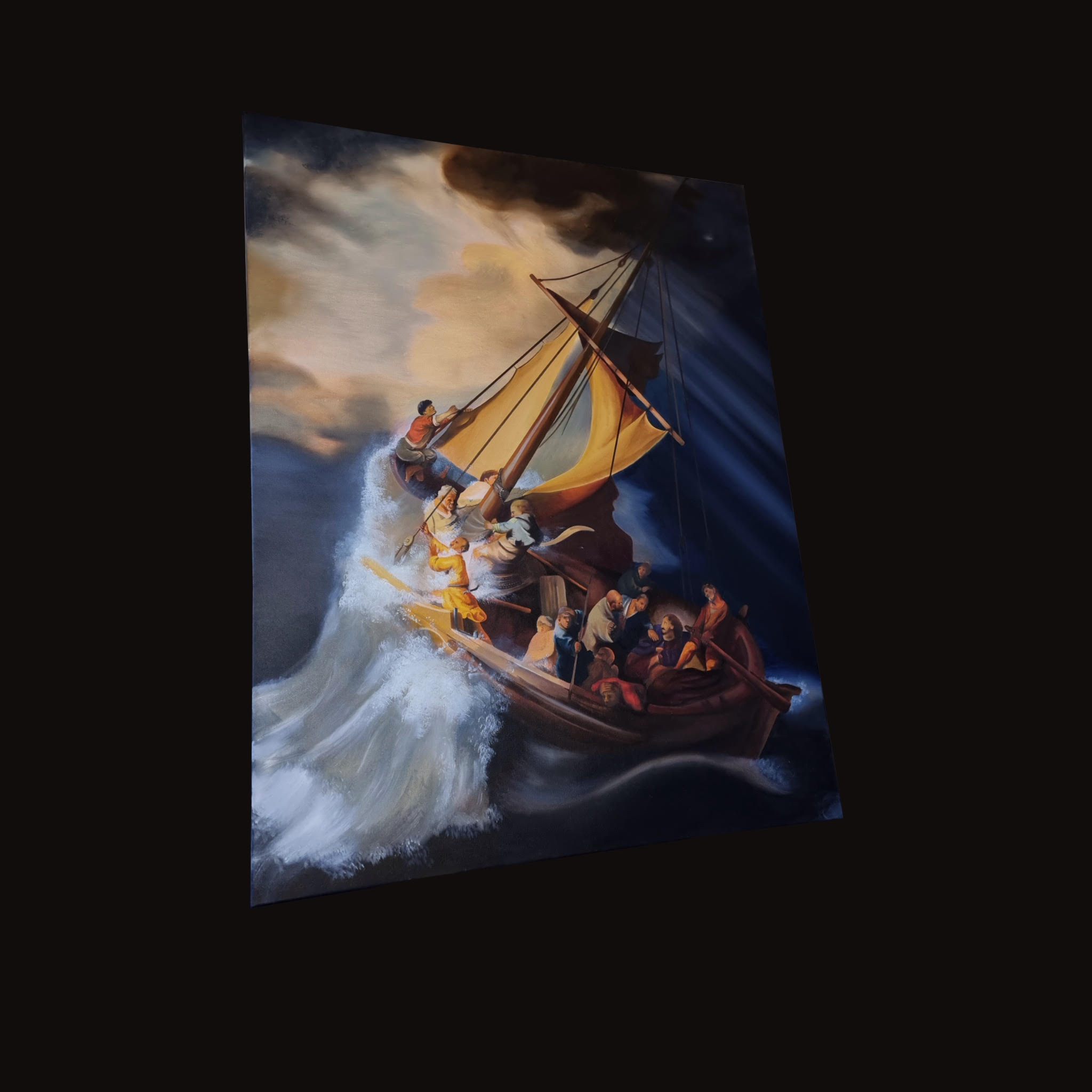 The storm on the Sea of Galilee